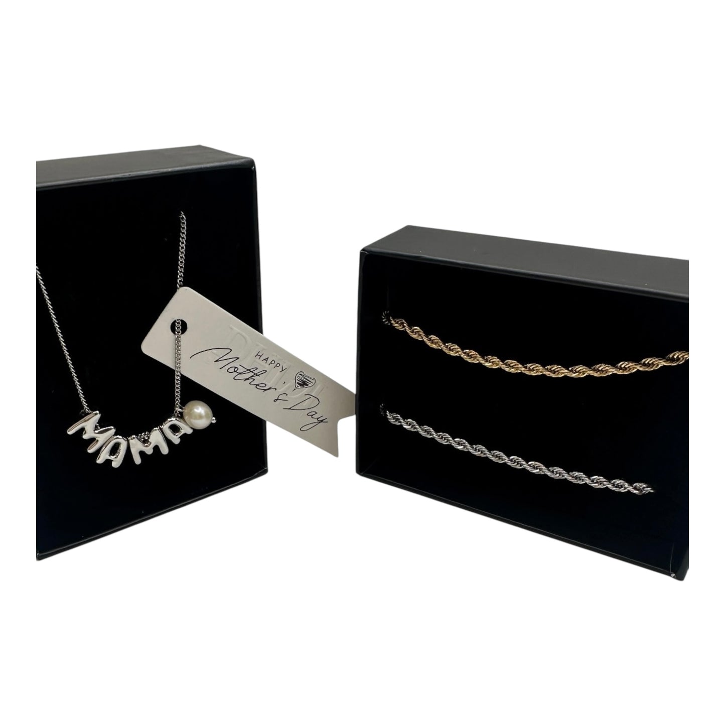 MAMÁ (necklace and bracelets)